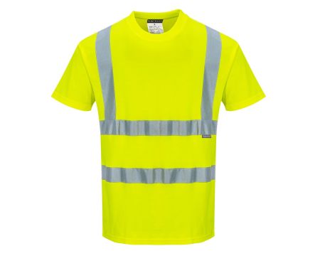 TEE-SHIRT HVIS MC COTON COMFORT S170 JAUNE