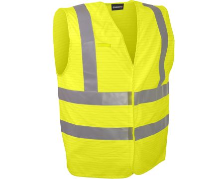 GILET HV MULTIRISQUES JAUNE
