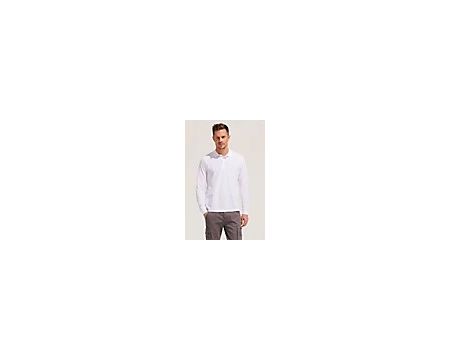 POLO PRIME LSL MIXTE ML ROUGE