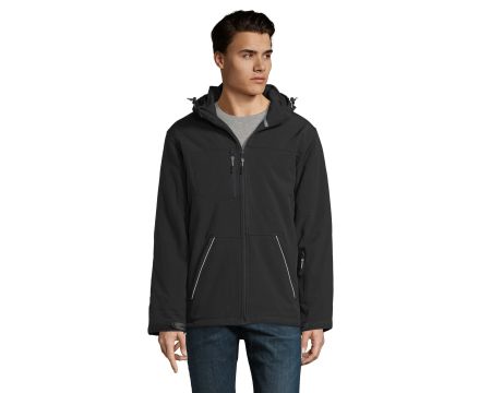 PARKA SOFTSHELL ROCK MEN NOIR
