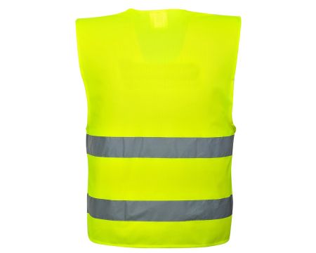 GILET HVIS MAILLE JAUNE EN20471