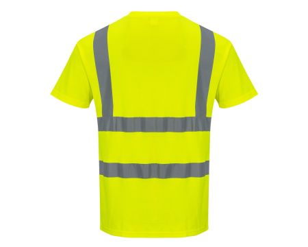 TEE-SHIRT HVIS MC COTON COMFORT S170 JAUNE