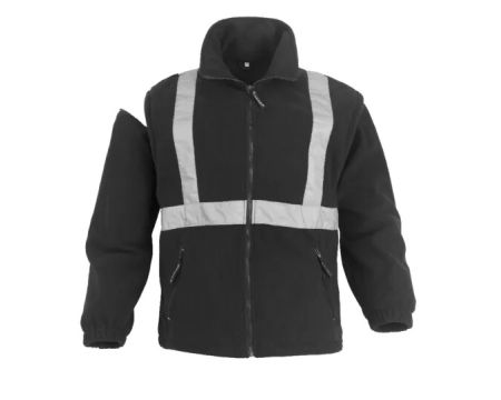 PARKA 4 EN 1 NOIR + BANDES RETRO