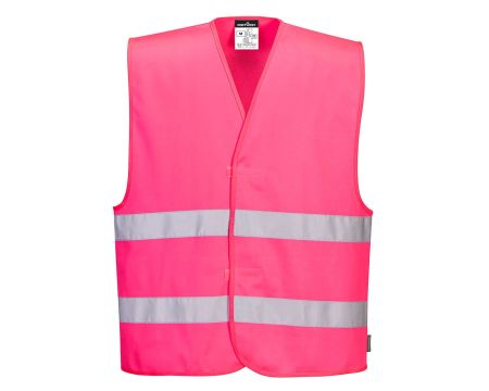 GILET IONA ROSE+BANDE