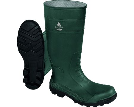 BOTTES PVC VERT SECURITE EN345 S5 SRA