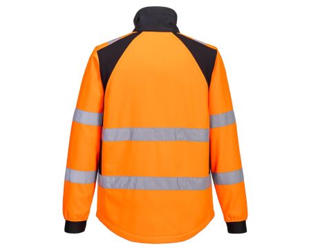 BLOUSON SOFTSHELL HV CD875 WX2 ORANGE/MARINE