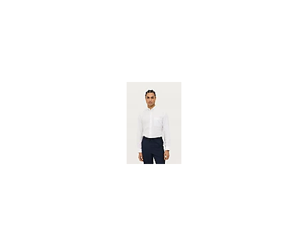 CHEMISE ML BOSTON REGULAR BLANC
