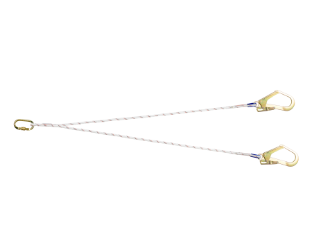 LONGE Y 1.50M + MOUSQUETONS 1M10+2M53
