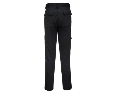 PANTALON COMBAT SLIM NOIR C711
